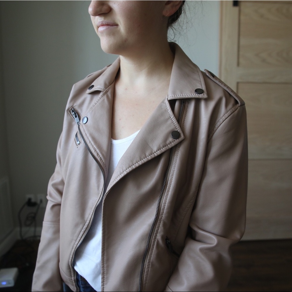 Leather bomber jacket - Picture 3 of 3